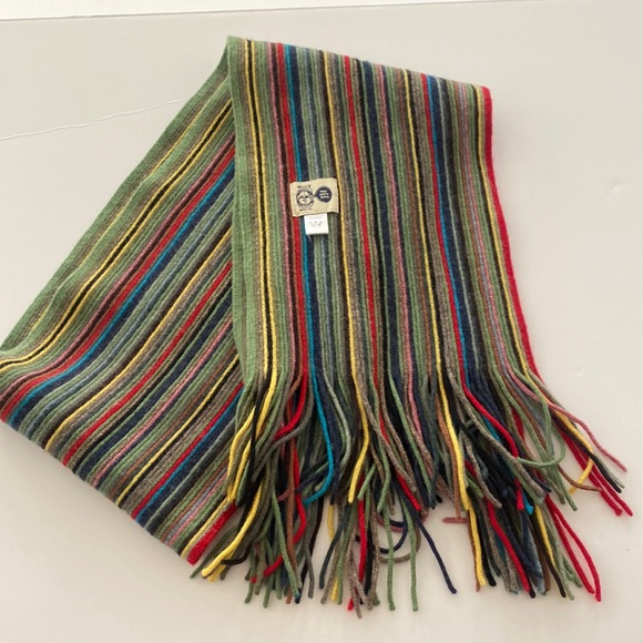 Paul Smith Accessories - Paul smith Wool multi colored scarf